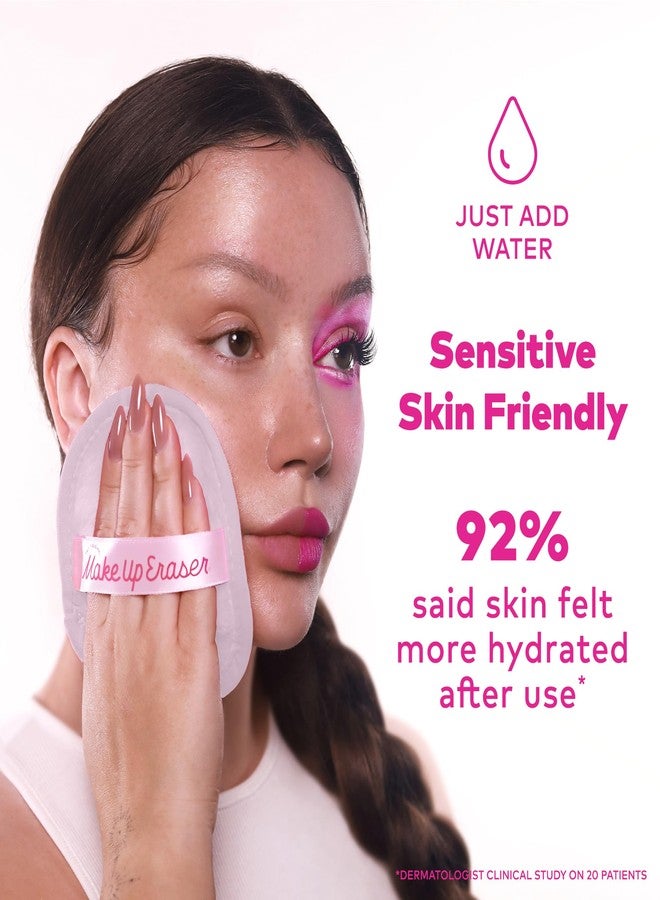 Makeup Eraser The Original MakeUp Eraser 7-Day Set, Erase All Makeup with Just Water, Including Waterproof Mascara, Eyeliner, Foundation, Lipstick, Sunscreen, and More! Ballet Core, 7ct. - Image 5